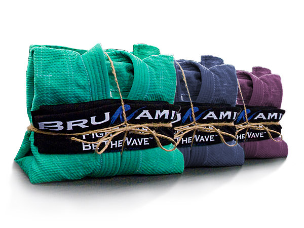 Brunami jiu jitsu gear - custom product photography